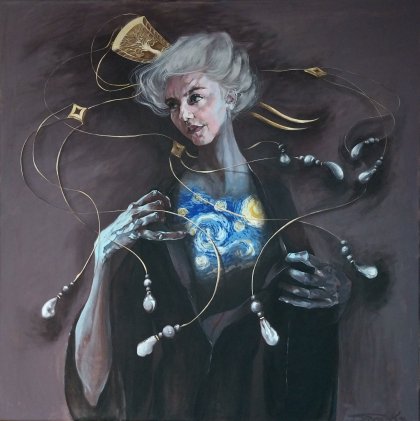 YILDIZLI GECE PORTRESİ