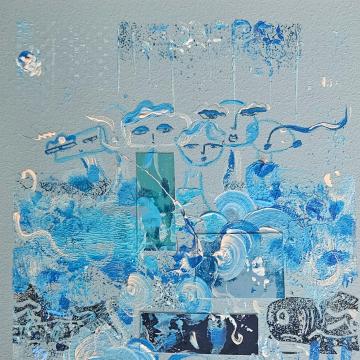 Parallel Reflection / Bluearth  - Yelda İnecik