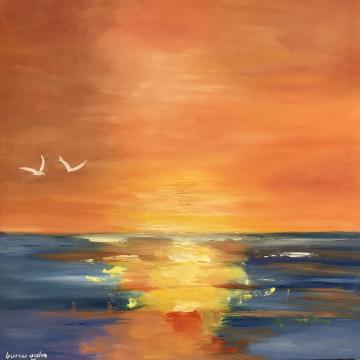 Orange Sunset - Burcu Aydın