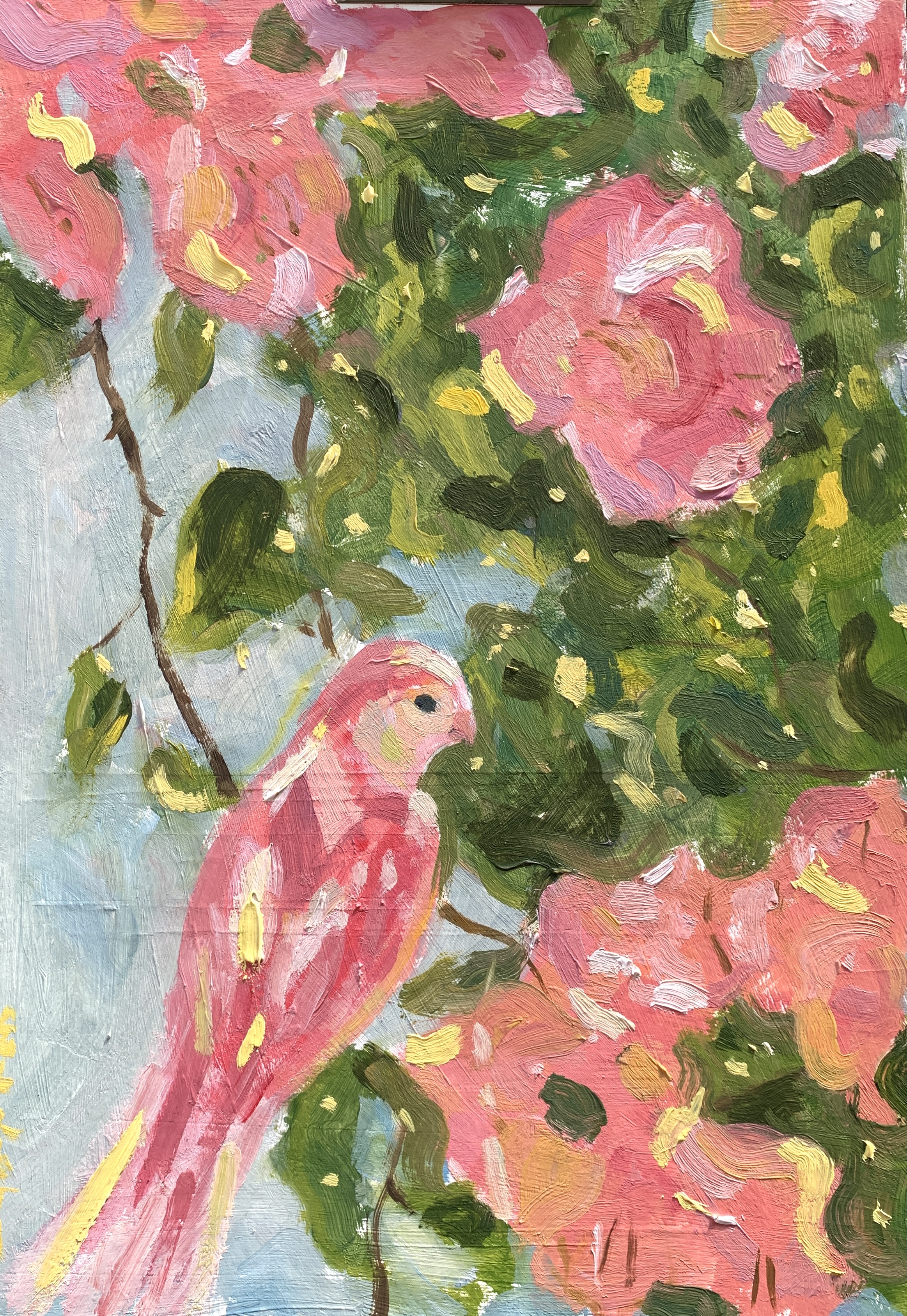 Whispering Blooms (framed) - zeynep atike reis