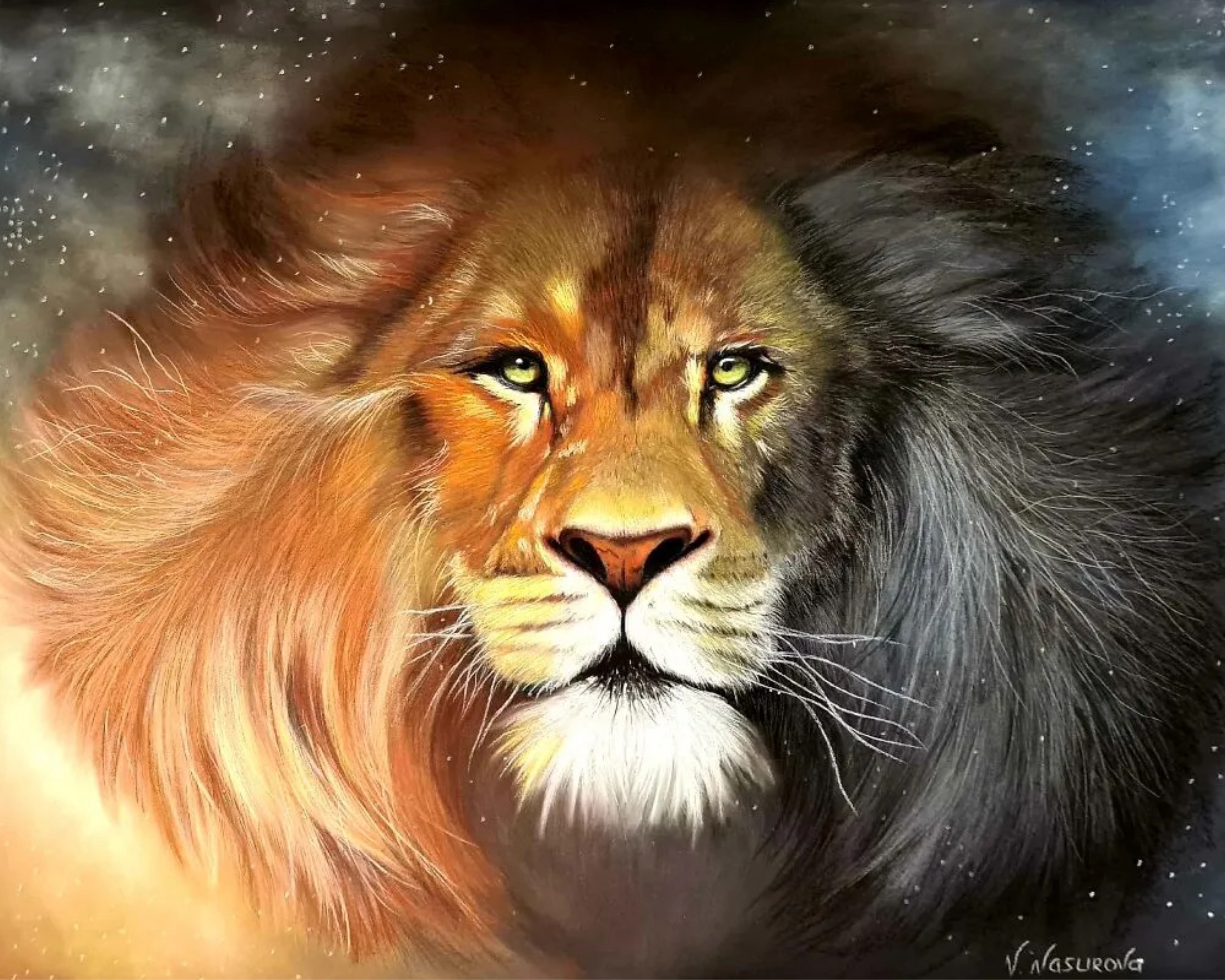 King of Savanna   / Pastel