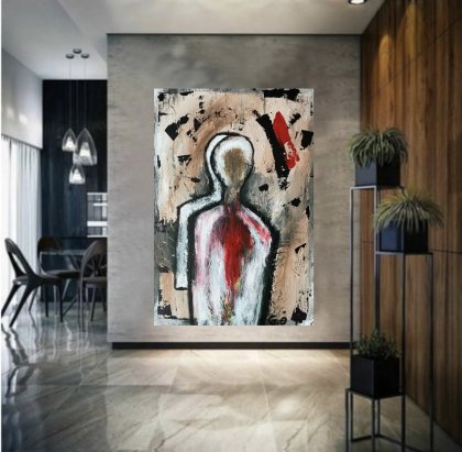 İki Kişilik -35*50 Akrilik