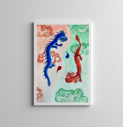 Dragons fly