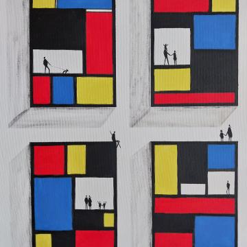 Platform-Mondrian - Pınar ÇAKADUR