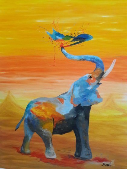 Su ve Renklerin Aşkına