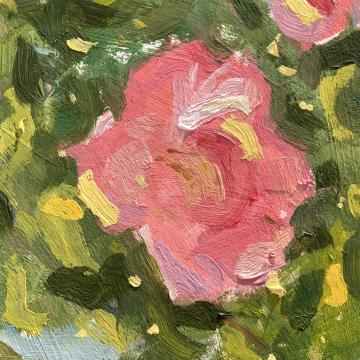 Whispering Blooms (framed) - zeynep atike reis
