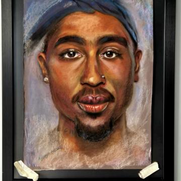 Tupac portre  - Ayşegül Nacar