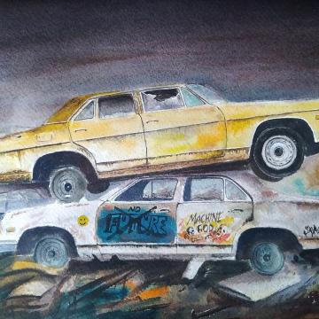 Car Graveyard 06 - HAKAN İSMAİL ŞİRİNER