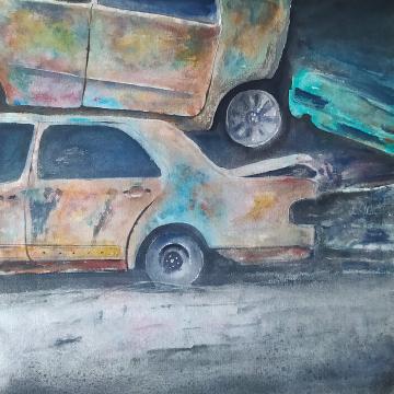Car Graveyard 01 - HAKAN İSMAİL ŞİRİNER
