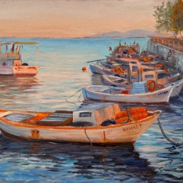 Mavişehir'de Sabah ( en plein air) - aytac dutkin
