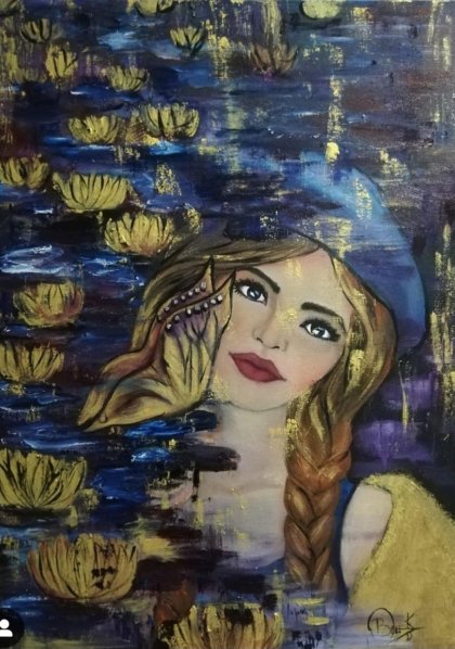Nilüfer çiçegı