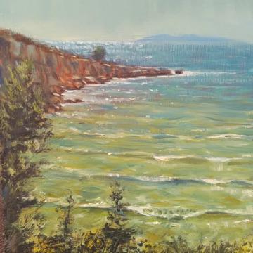 Didim sarıkum - en plein air - aytac dutkin