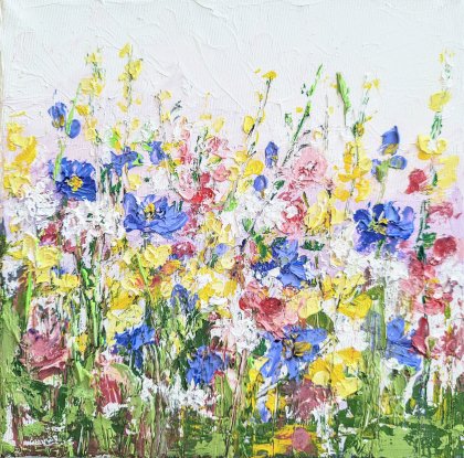 Dokulu Kır Çicekleri 