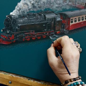 Kara tren 2 - Oktay ÖRNEK