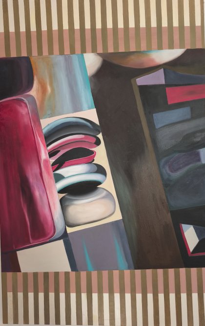 Soyut çizgili panjur