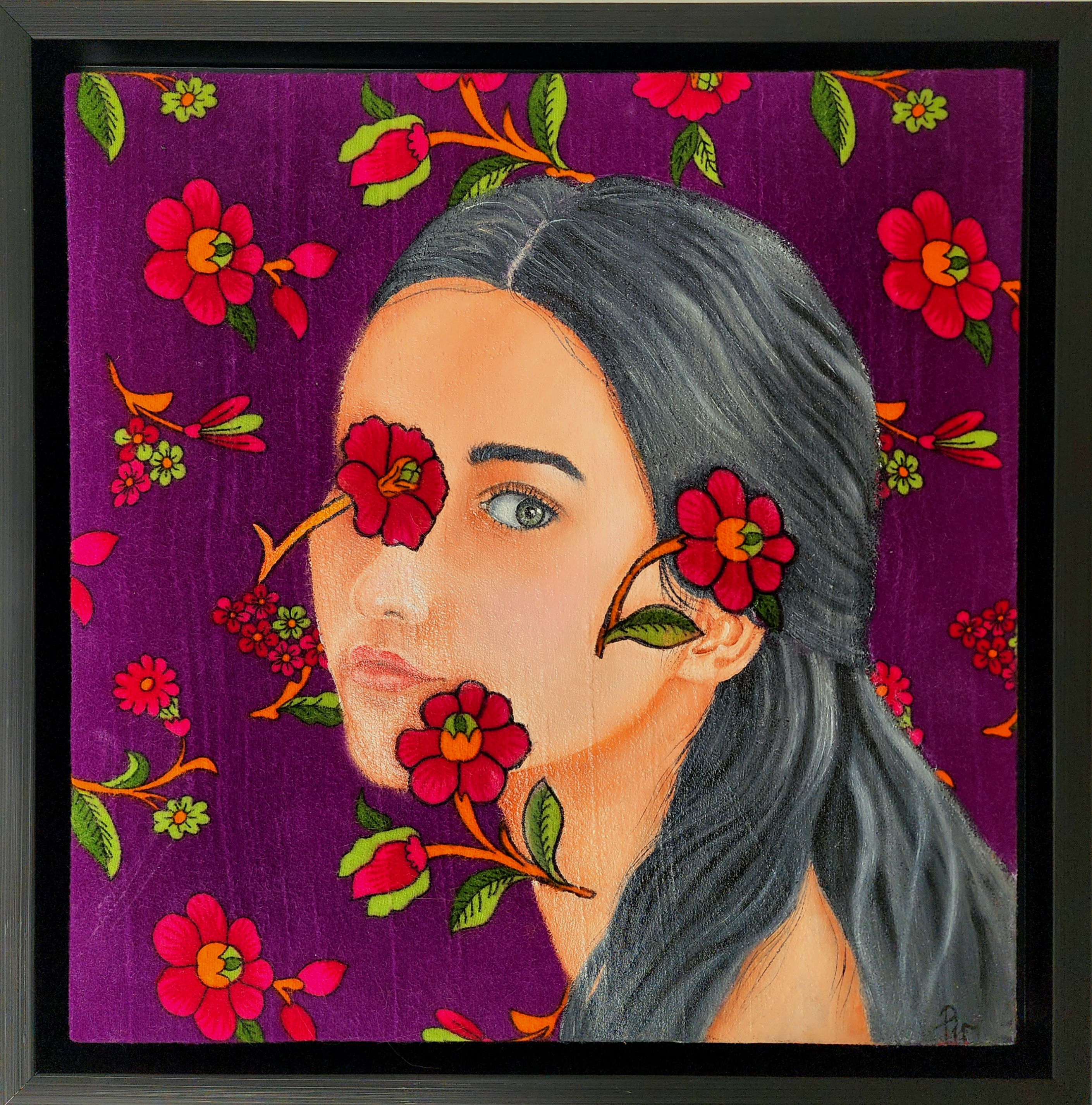 Çiçek Açan Kadın