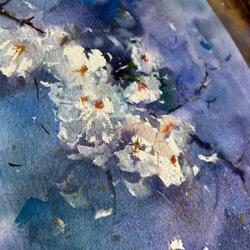 Çiçek Suluboya - Melike Öksüz