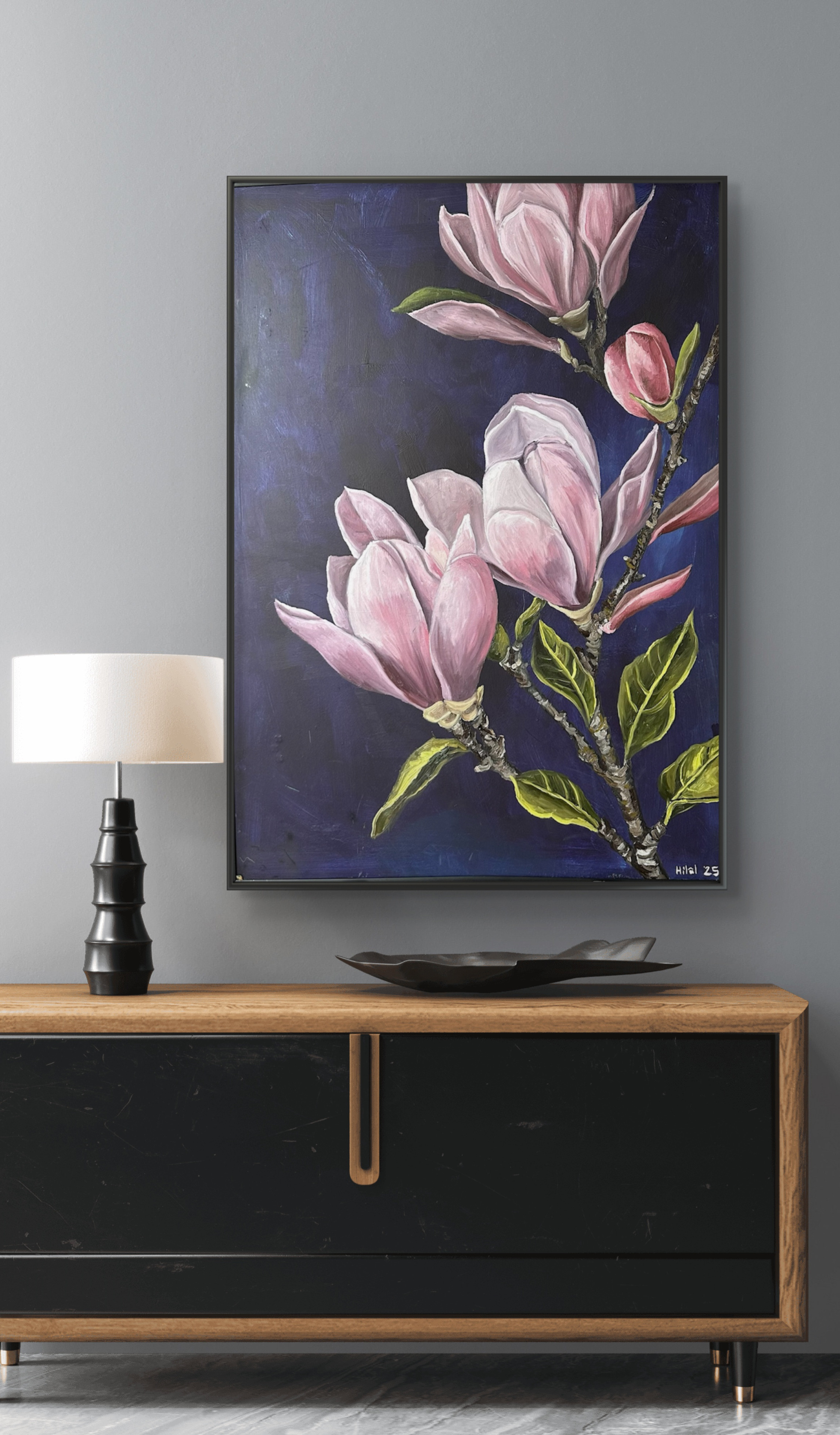 the smell of magnolia