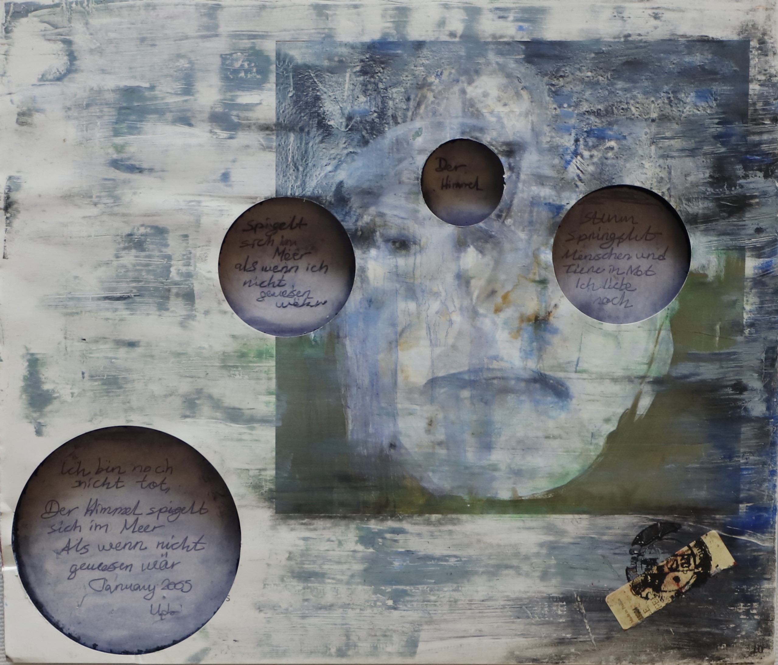 We Could Have Been Different, Mixed Media on Paper, 2019