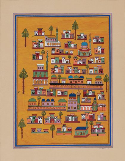 Traditional Ottoman Art, Miniature Art, Kerbela