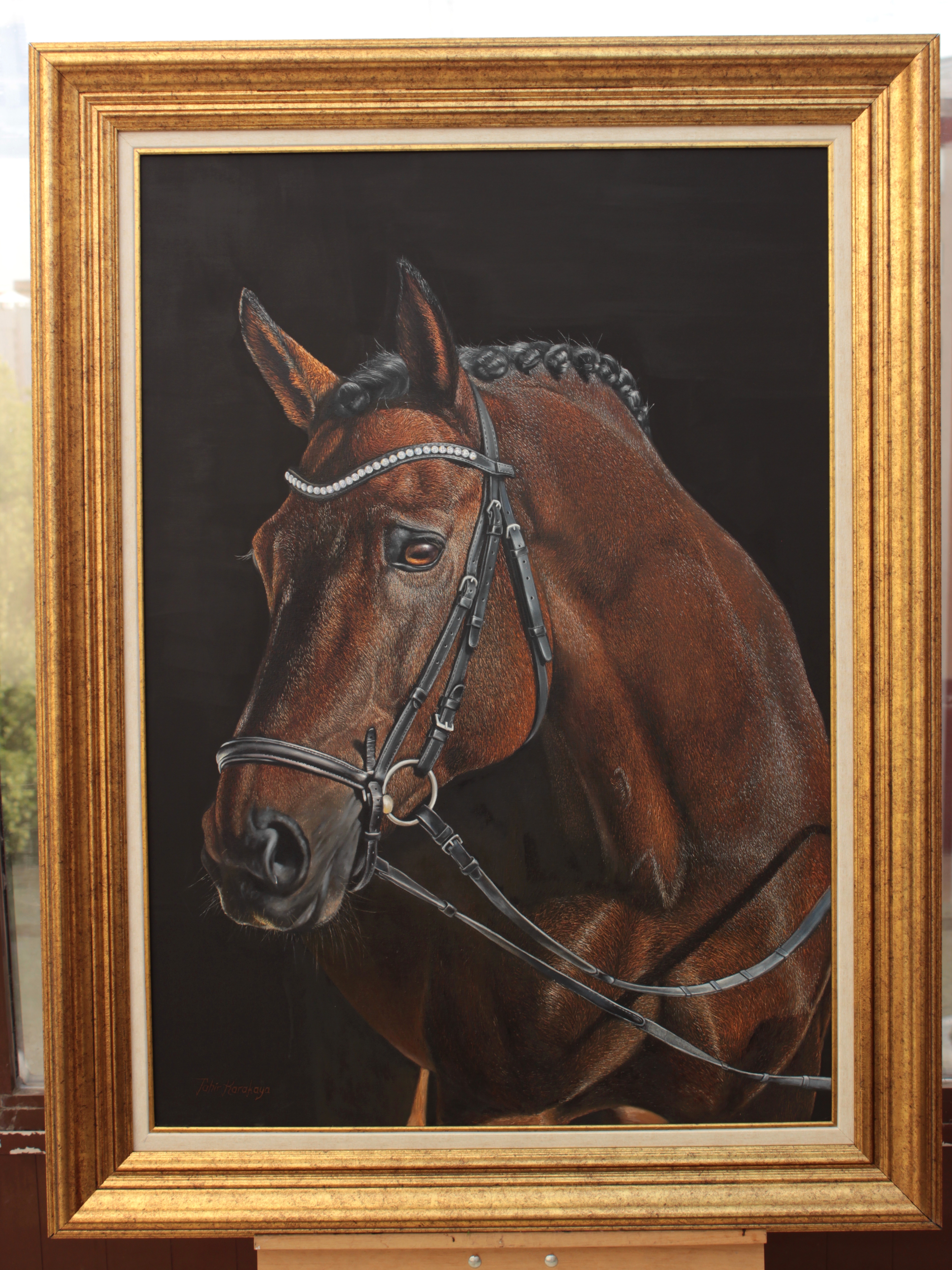 Realist art horse